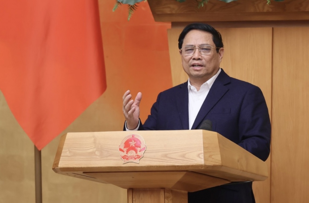 Thủ tướng Chính phủ Phạm Minh Chính chủ trì Phiên họp chuyên đề về xây dựng pháp luật tháng 12/2023